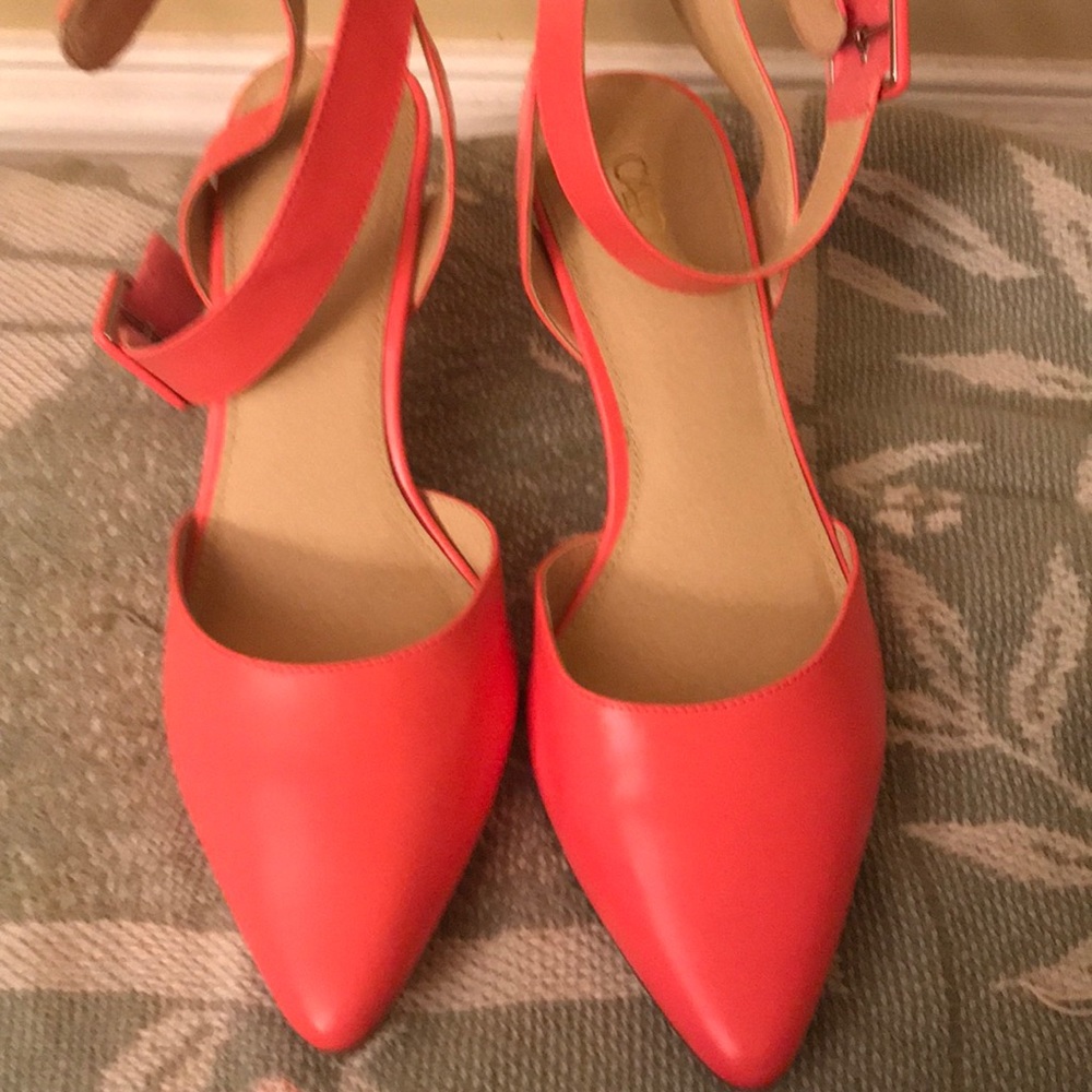 Coral heels